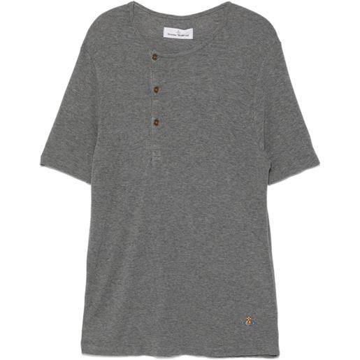 Vivienne Westwood maglione asimmetrico - grigio