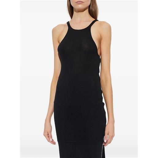 Rick Owens DRKSHDW canotta con scollo olimpionico - nero