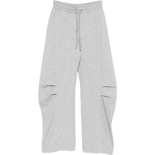 Patrizia Pepe pantaloni sportivi oversize - grigio