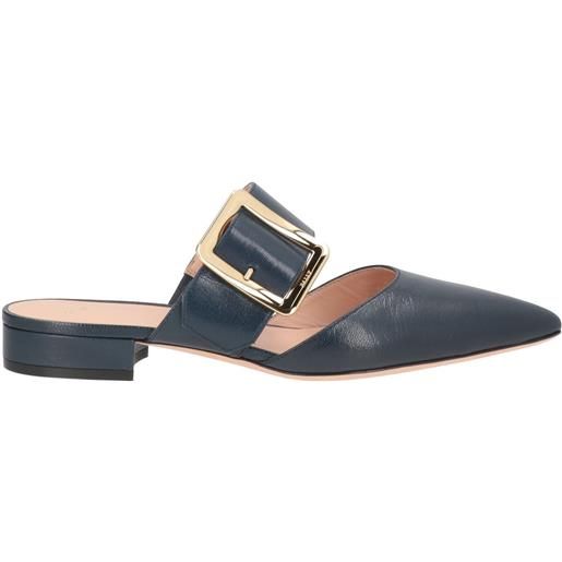 BALLY - mule e zoccoli - blu notte