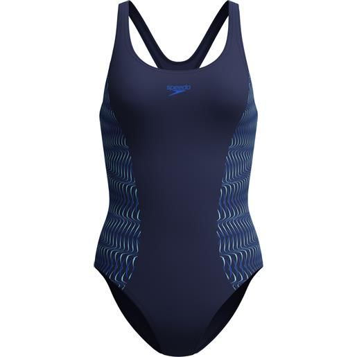 SPEEDO placement muscleback swimsuit costume intero nuoto donna