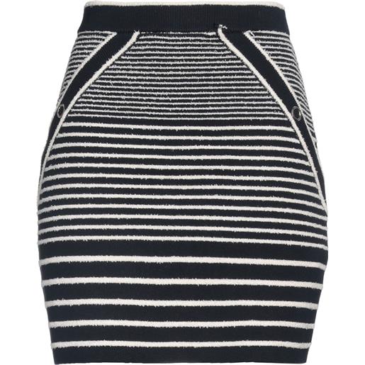 MAJE - minigonna - blu navy