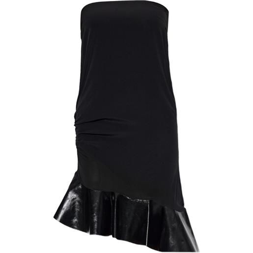 IRO abito corto florence senza spalline - nero