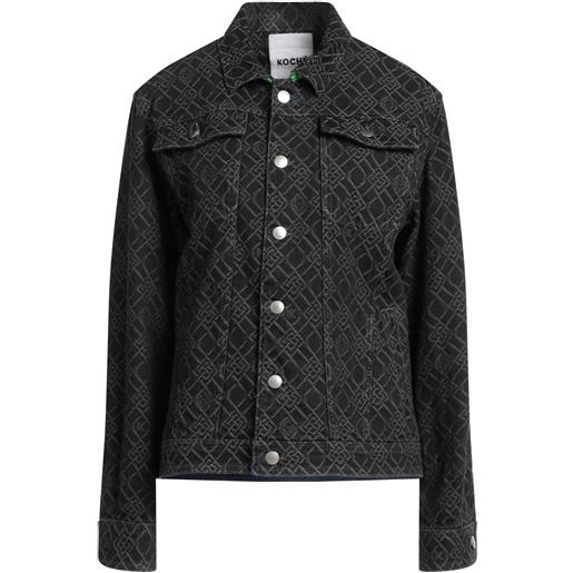 KOCHÉ - giubbotto jeans - nero