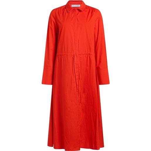 ATTIC AND BARN - vestito chemisier - rosso