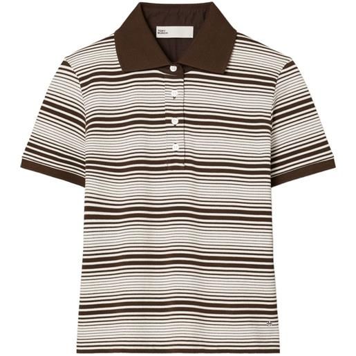Tory Burch polo little grumps in cotone - toni neutri