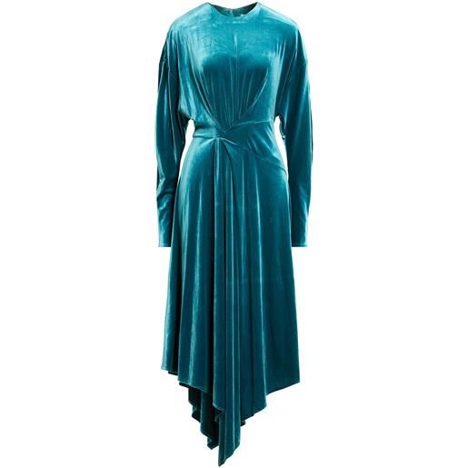 ALEXANDRE VAUTHIER - vestito lungo - turchese