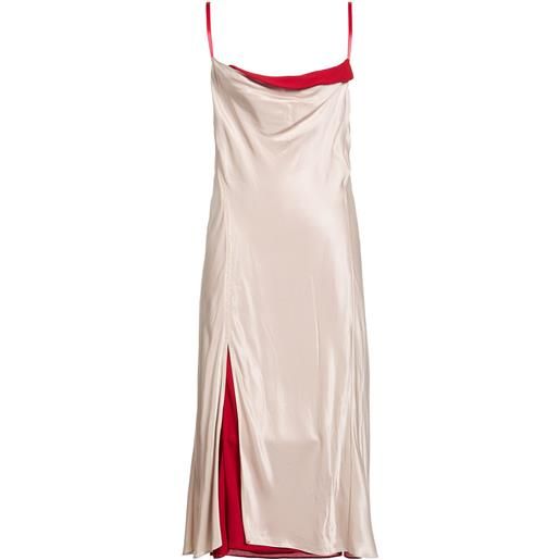 ACNE STUDIOS - slip dress - beige