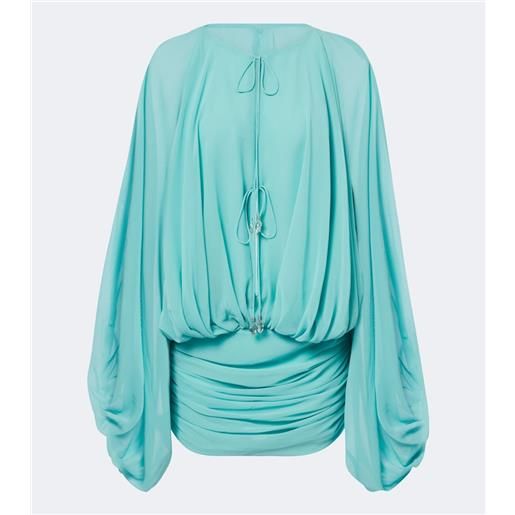 De La Vali abito corto eulalia in chiffon
