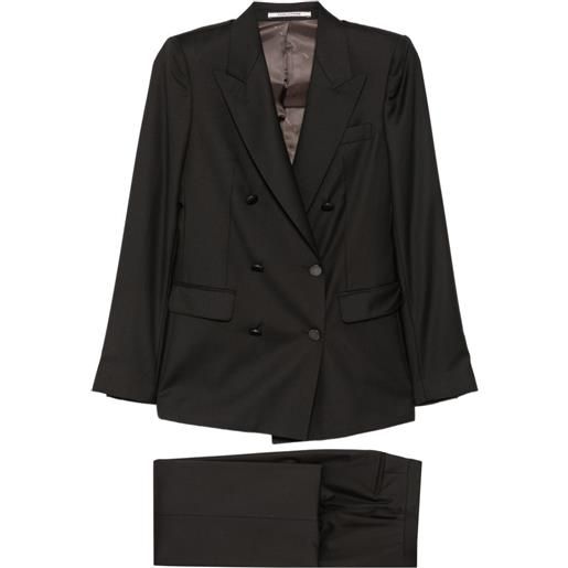 Tagliatore completo doppiopetto - nero