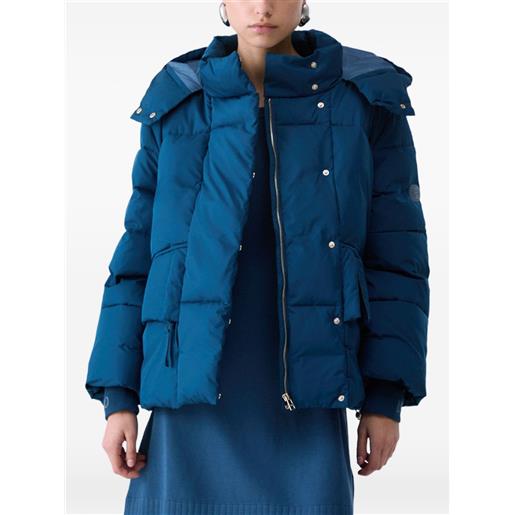 LIU JO giacca oversize con cappuccio - blu