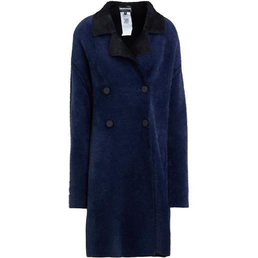 EMPORIO ARMANI - cappotto - blu navy