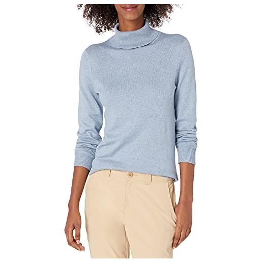 Amazon Essentials dolcevita leggero a maniche lunghe, vestibilità aderente donna
