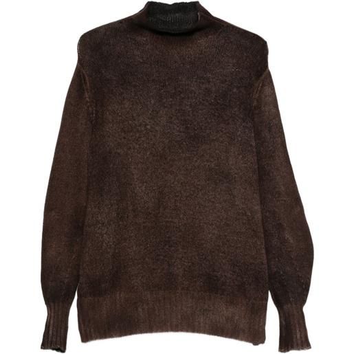 Avant Toi maglione a collo alto - marrone
