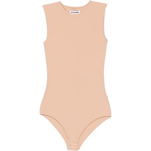 Jil Sander body smanicato - rosa