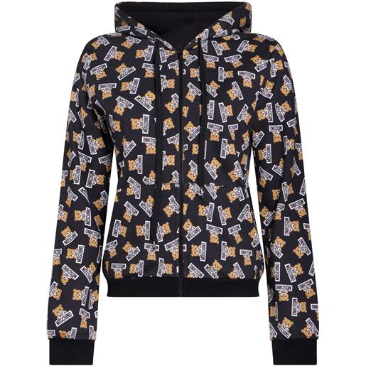 MOSCHINO - felpa - nero