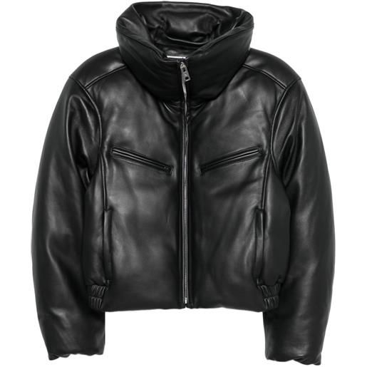 Alexander Wang piumino con collo a imbuto - nero