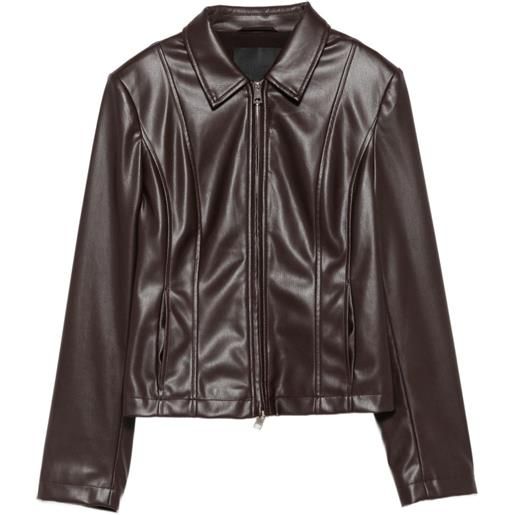 LIU JO giacca con zip - marrone
