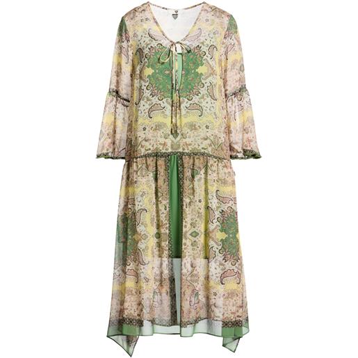 TWINSET - vestito midi - giallo