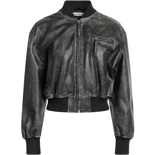 ACNE STUDIOS - bomber - nero