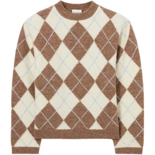 Claudie Pierlot maglione dritto multicolore - marrone