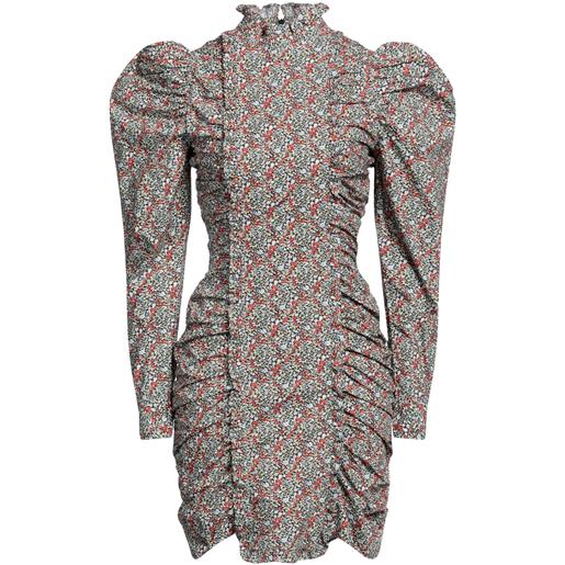 GANNI - vestito corto - verde chiaro