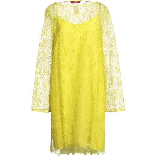 MAX MARA STUDIO - vestito corto - giallo