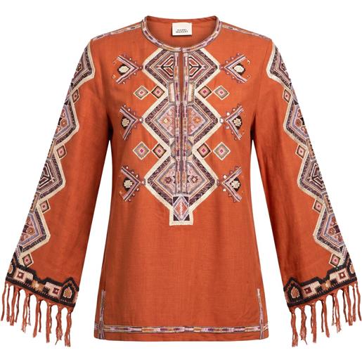 ISABEL MARANT - top - cuoio