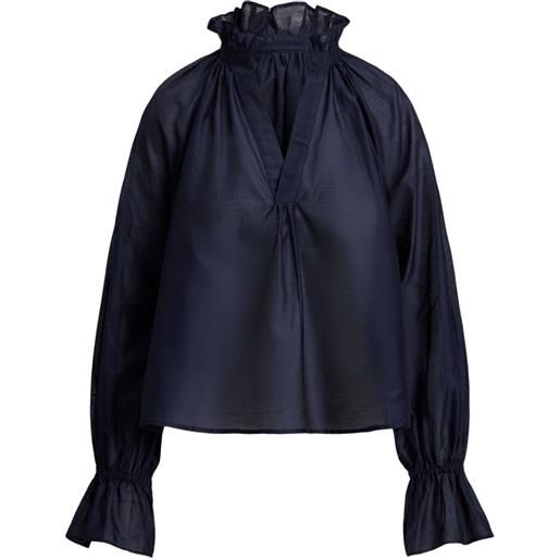 Polo Ralph Lauren blusa con ruches