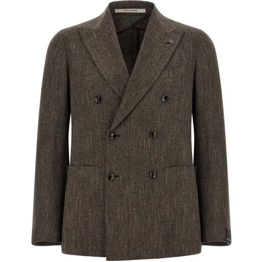 Tagliatore blazer montecarlo doppiopetto montecarlo - marrone