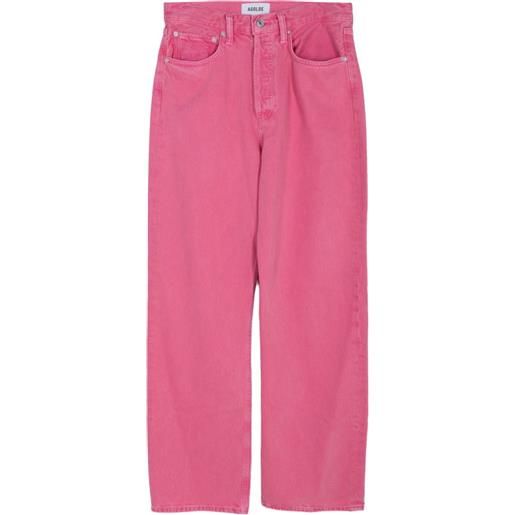 AGOLDE jeans dritti - rosa