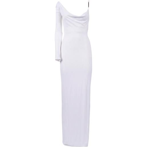 Elisabetta Franchi abito da sera in crêpe - bianco