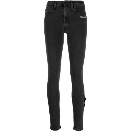 Off-White jeans skinny - grigio