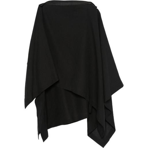 Issey Miyake blusa all squares - nero