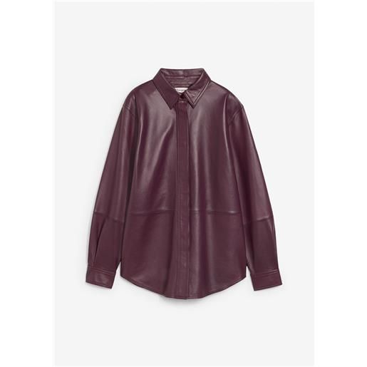 bonprix camicia in nappa d'agnello-rosso