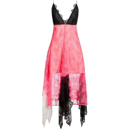 CHRISTOPHER KANE - slip dress - fucsia