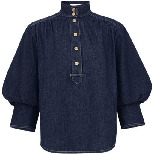 ZIMMERMANN blusa denim