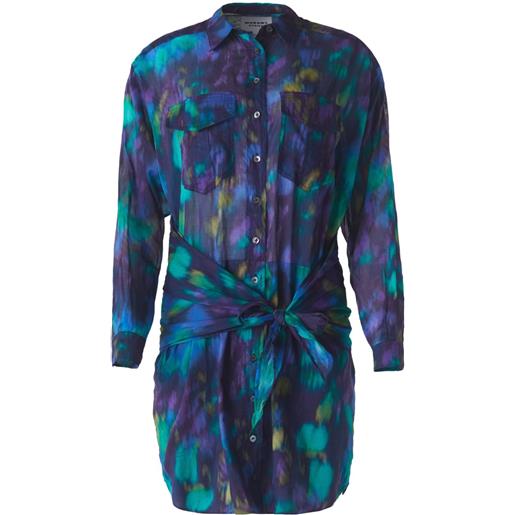 MARANT ÉTOILE abito corto nueva - blu