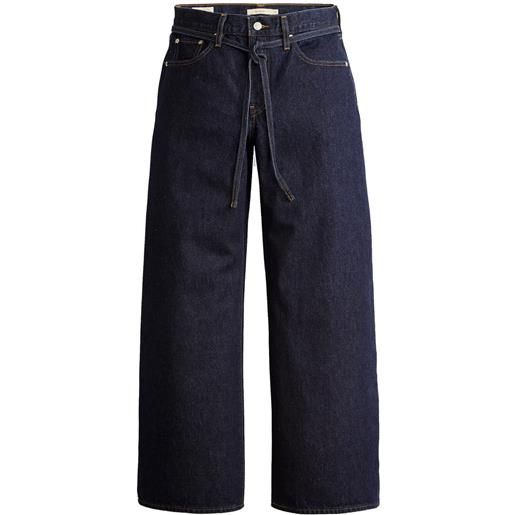 LEVI'S donna levi's jeans palazzo vita media straight donna