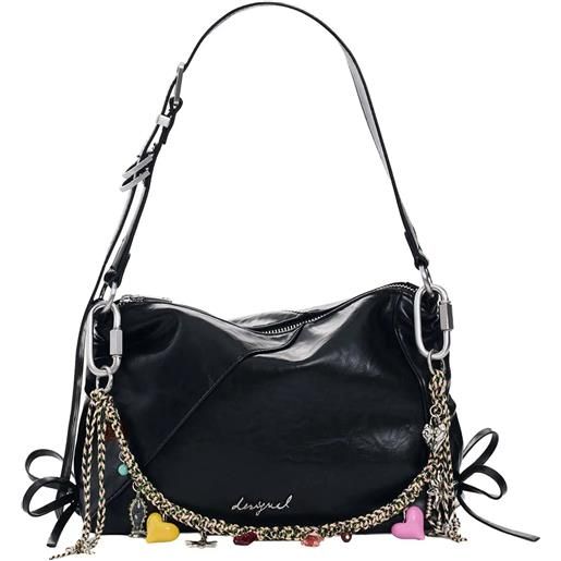 DESIGUAL borsa a spalla donna - DESIGUAL nero - 26waxp78