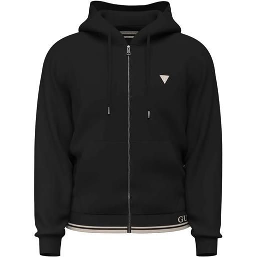 GUESS APPAREL felpa uomo - GUESS APPAREL nero - m6bq48 k6168