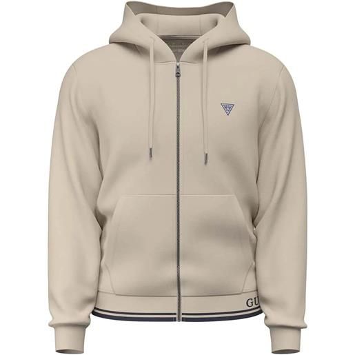 GUESS APPAREL felpa uomo - GUESS APPAREL beige - m6bq48 k6168