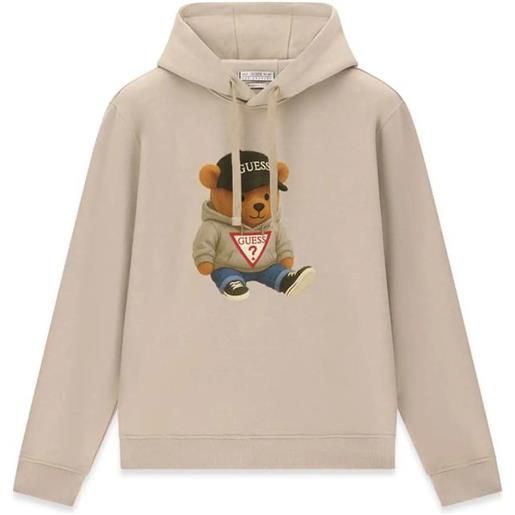 GUESS APPAREL felpa uomo - GUESS APPAREL beige - m6bq31 k6562