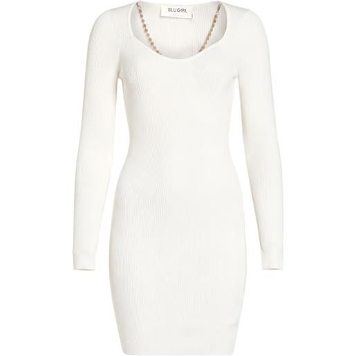 BLUGIRL - tubino - bianco