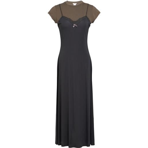 ACNE STUDIOS - vestito estivo - antracite