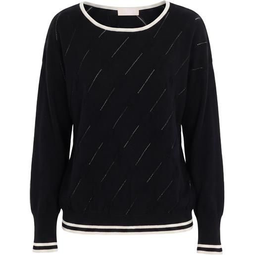 LIU -JO - pullover - nero