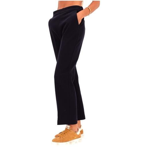 Max Mara pantalone a sigaretta in piquè califfo