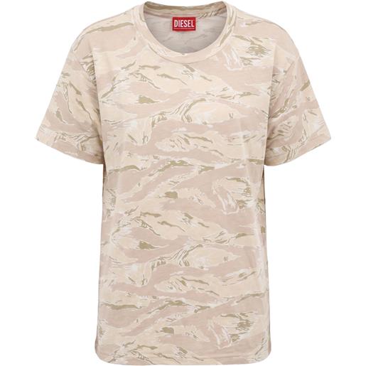 DIESEL - t-shirt - beige
