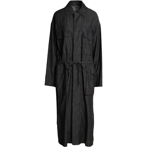 Y'S YOHJI YAMAMOTO - vestito chemisier - nero