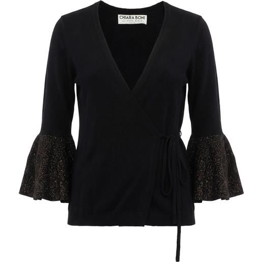 CHIARA BONI LA PETITE ROBE - coprispalle - nero